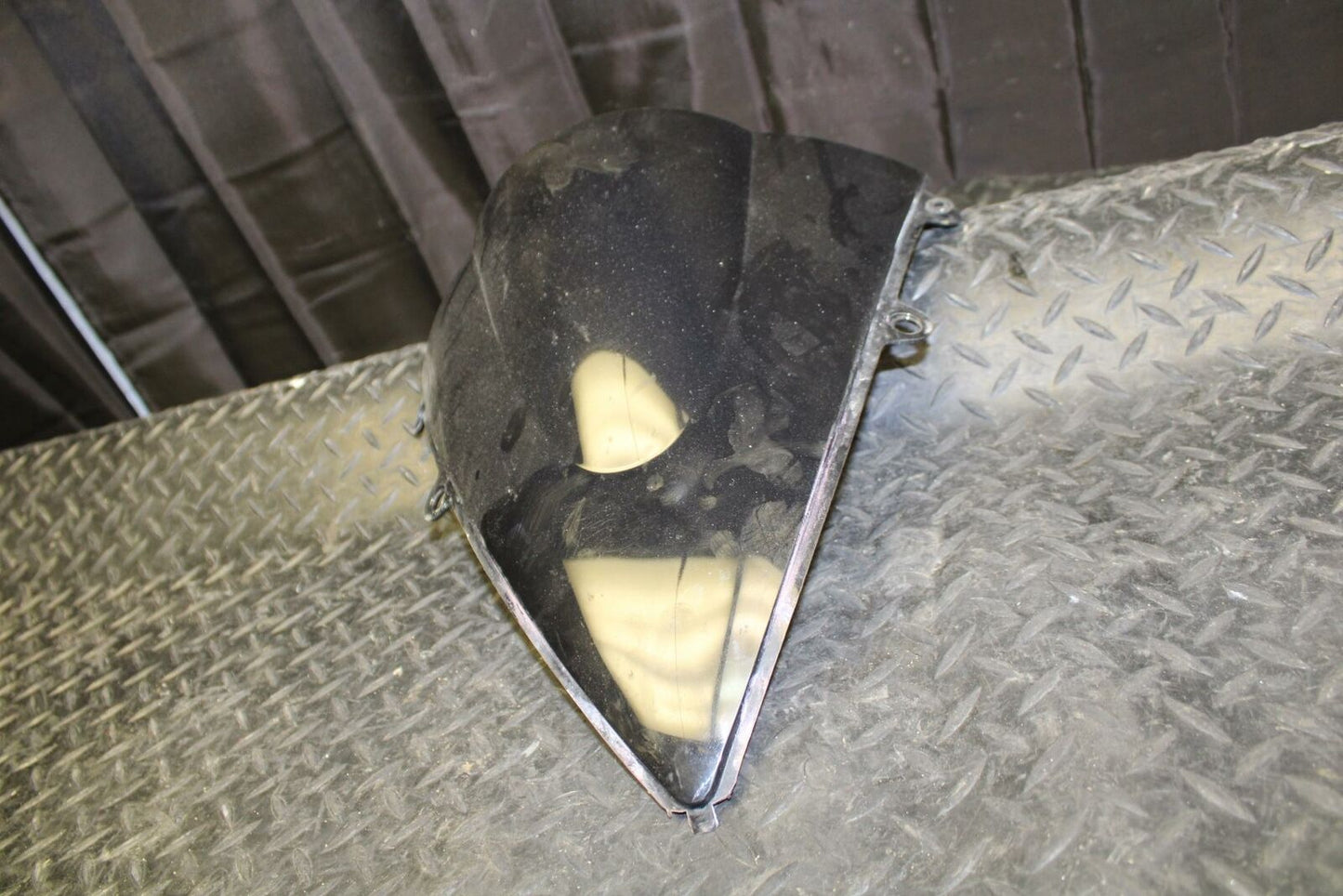 12-16 HONDA CBR1000RR BLACK DOUBLE BUBBLE FRONT WINDSHIELD WINDSCREEN  BB176