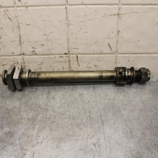 2009 Kawasaki Ninja ZX6R ZX600R REAR AXLE BACK WHEEL RIM PIVOT BOLT AXEL BB548