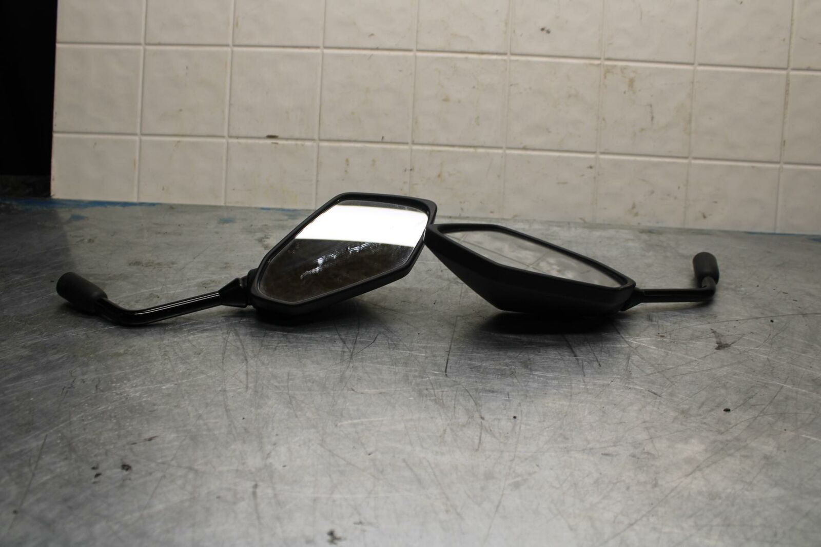 10-13 KAWASAKI Z1000 REAR VIEW MIRROR SET PAIR MIRRORS BB421