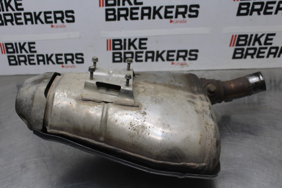 05-06 KAWASAKI NINJA ZX6R EXHAUST PIPE MUFFLER SLIP ON CAN SILENCER BB877