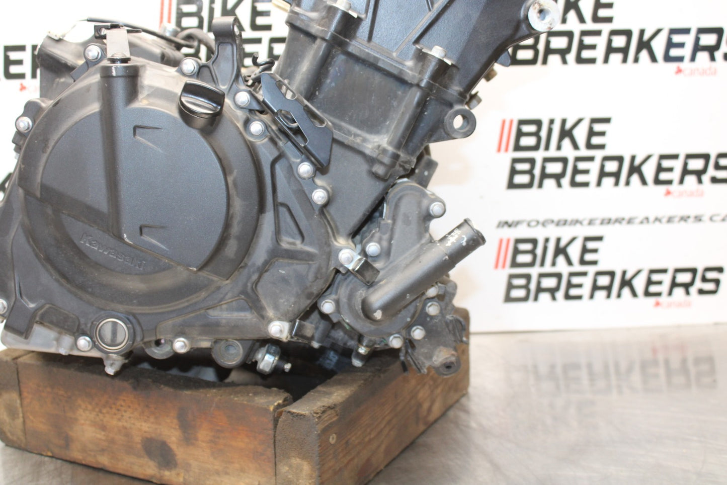 18-23 KAWASAKI NINJA 400 EX400 ABS ENGINE MOTOR BB177