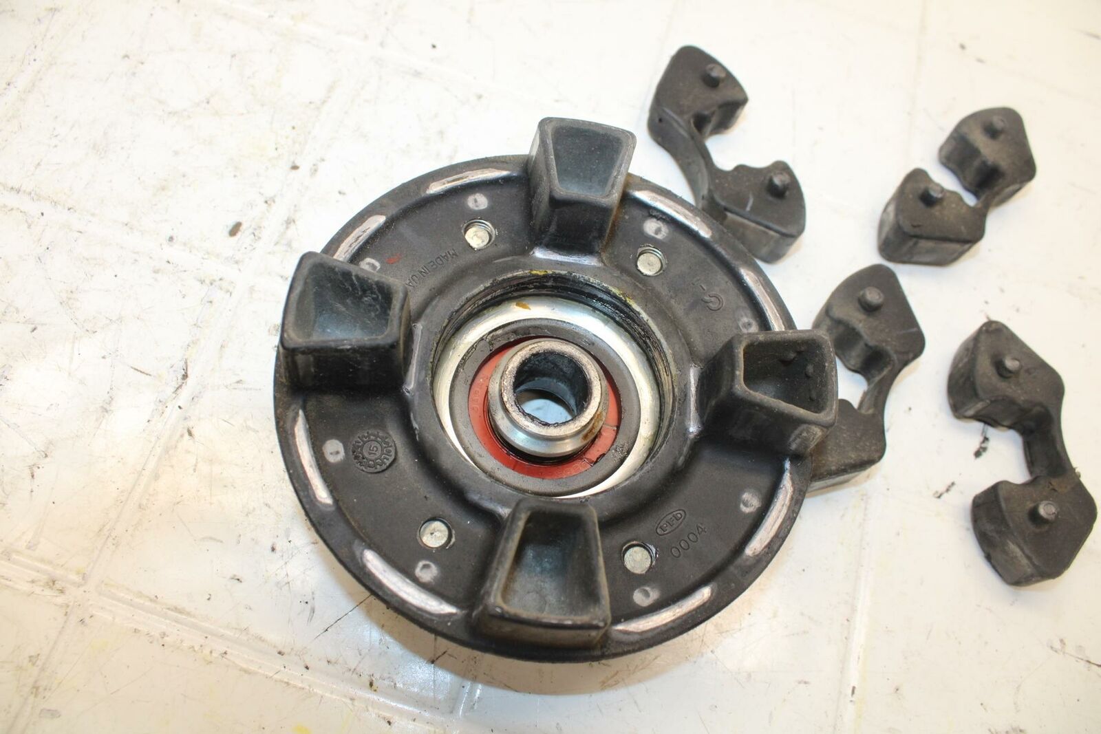 04-05 KAWASAKI NINJA ZX10R REAR HUB SHOCK DAMPERS CUSH ABSORBERS BB398