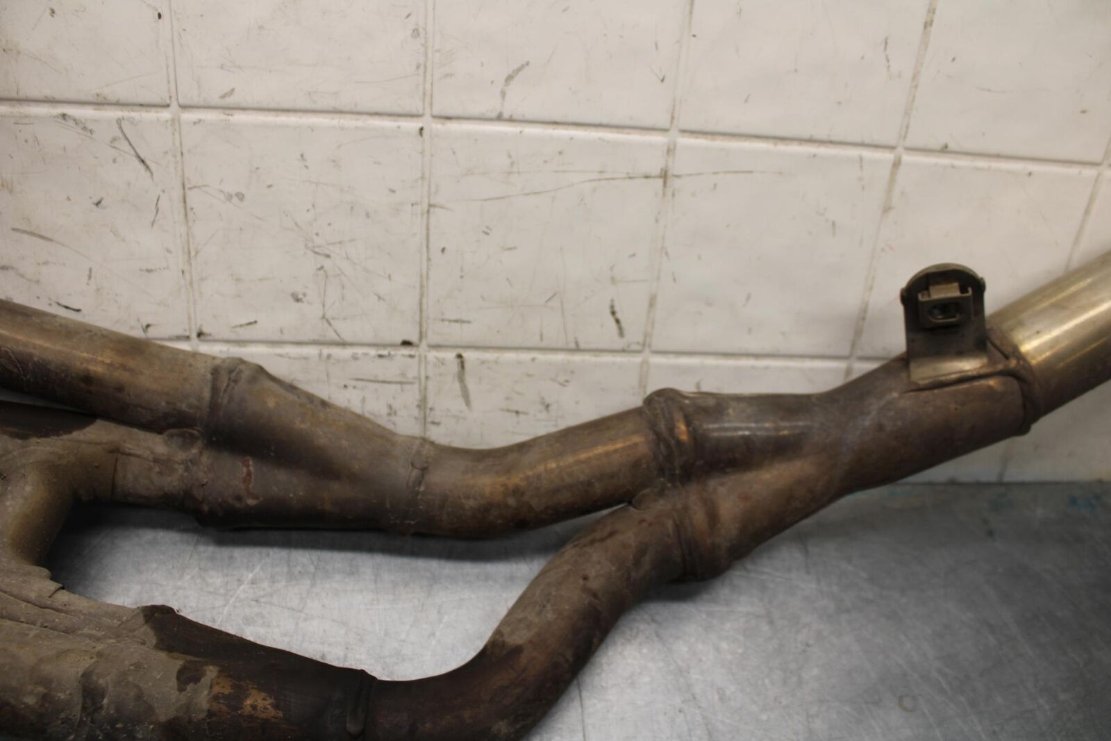 2001 Suzuki GSXR600 EXHAUST HEADER PIPES MANIFOLD 14100-39F01 BB59