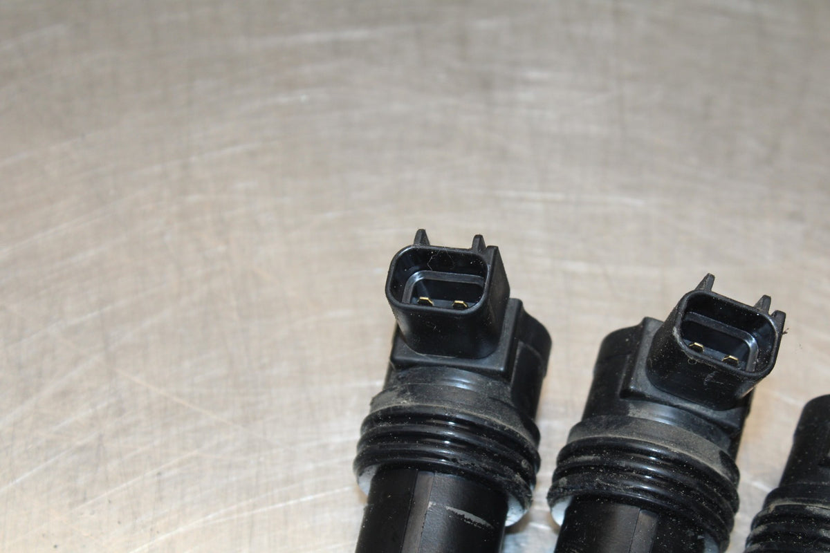 05-06 KAWASAKI NINJA ZX6R IGNITION COILS COIL SPARK PLUG CAPS BB877
