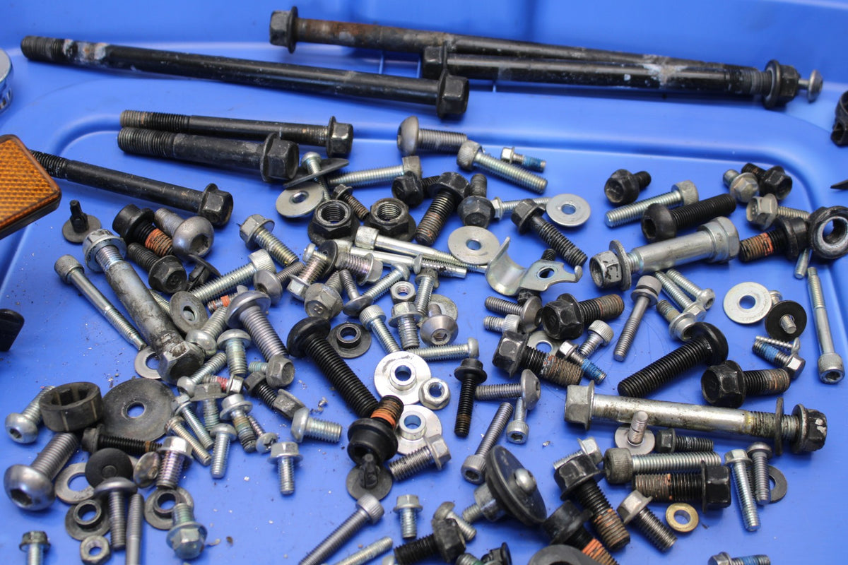 09 YAMAHA V STAR 950 MOUNTING BOLTS HARDWARE MOTOR SCREWS BB172