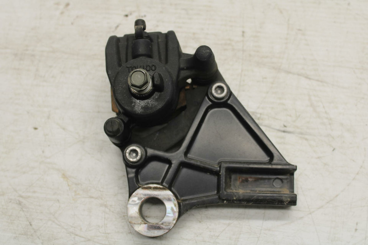 06-07 KAWASAKI NINJA 650R EX650A REAR BACK BRAKE CALIPER W MOUNT BRACKET BB271