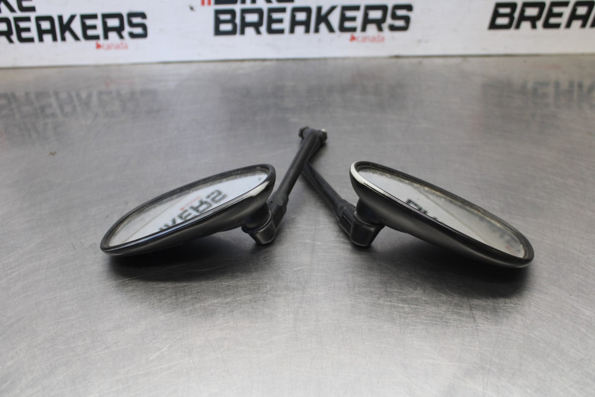 19 BMW F750GS REAR VIEW MIRROR SET PAIR MIRRORS BB938