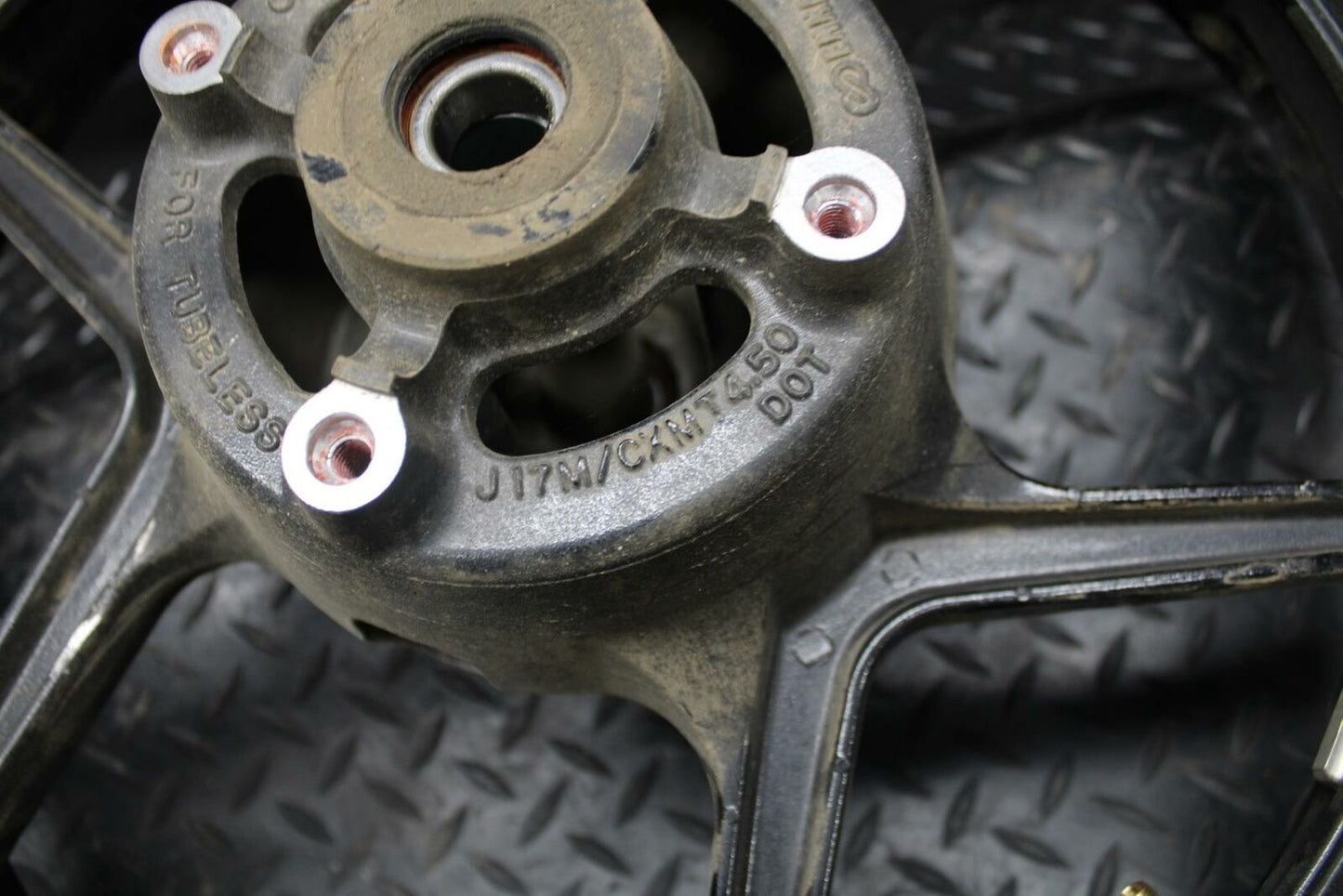 12-17 KAWASAKI NINJA 650 REAR WHEEL BACK RIM  41073-0568-QT BB211