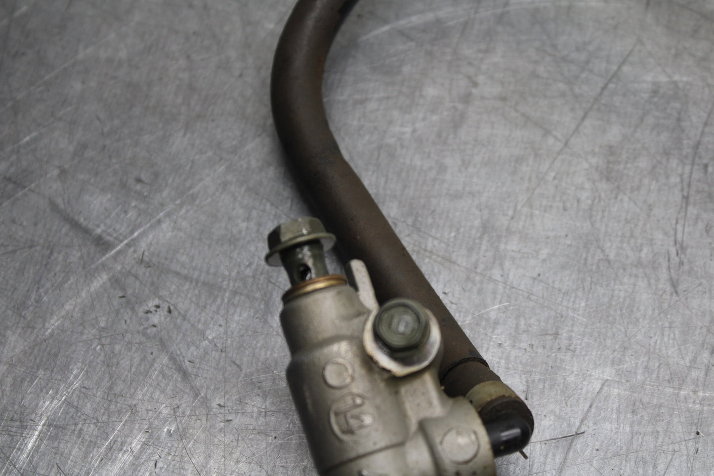 03-06 SUZUKI QUADSPORT Z400 REAR BACK BRAKE MASTER CYLINDER W RESERVOIR BB126