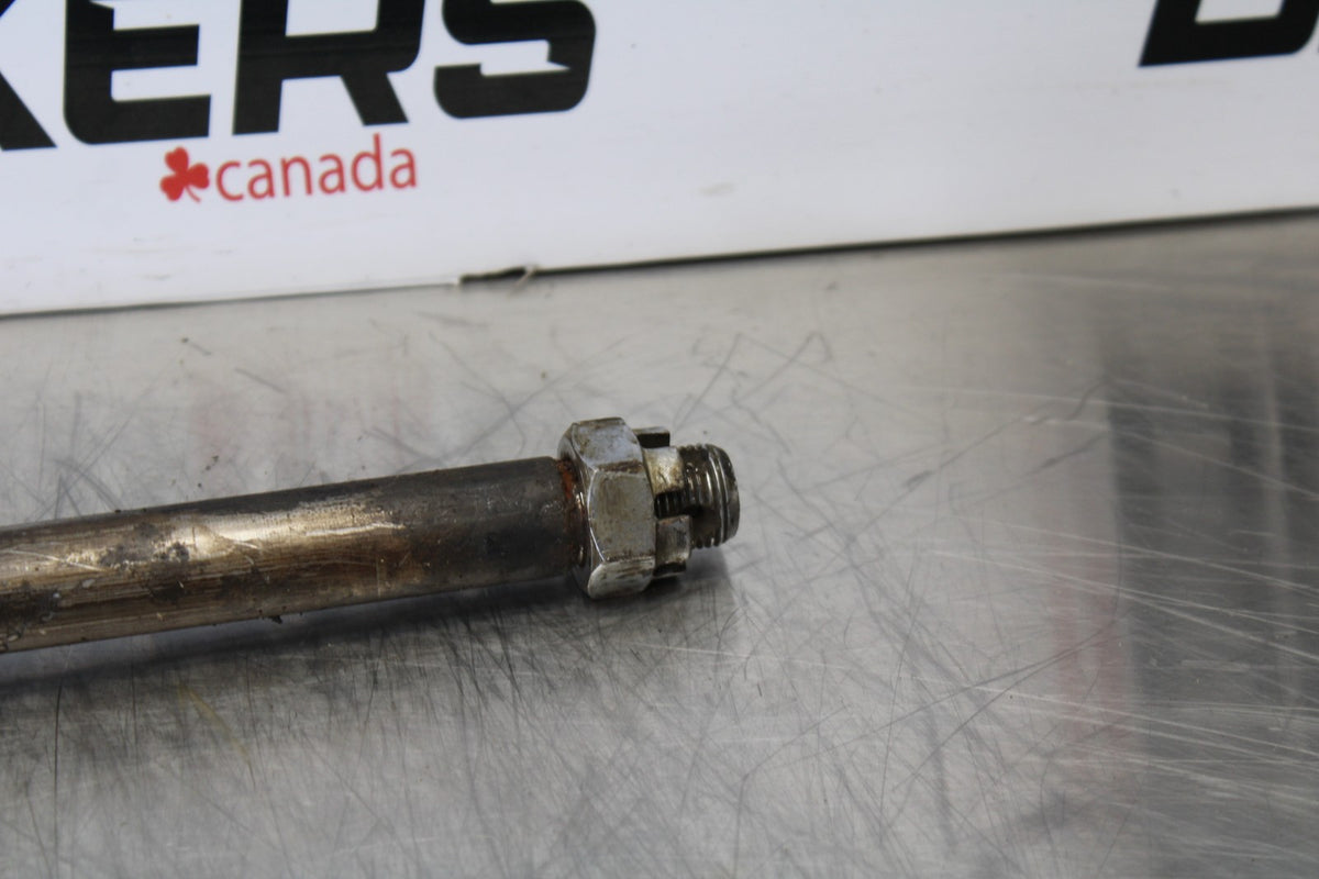 76-77 HONDA GOLDWING 1000 REAR AXLE BACK WHEEL RIM PIVOT BOLT AXEL BB171