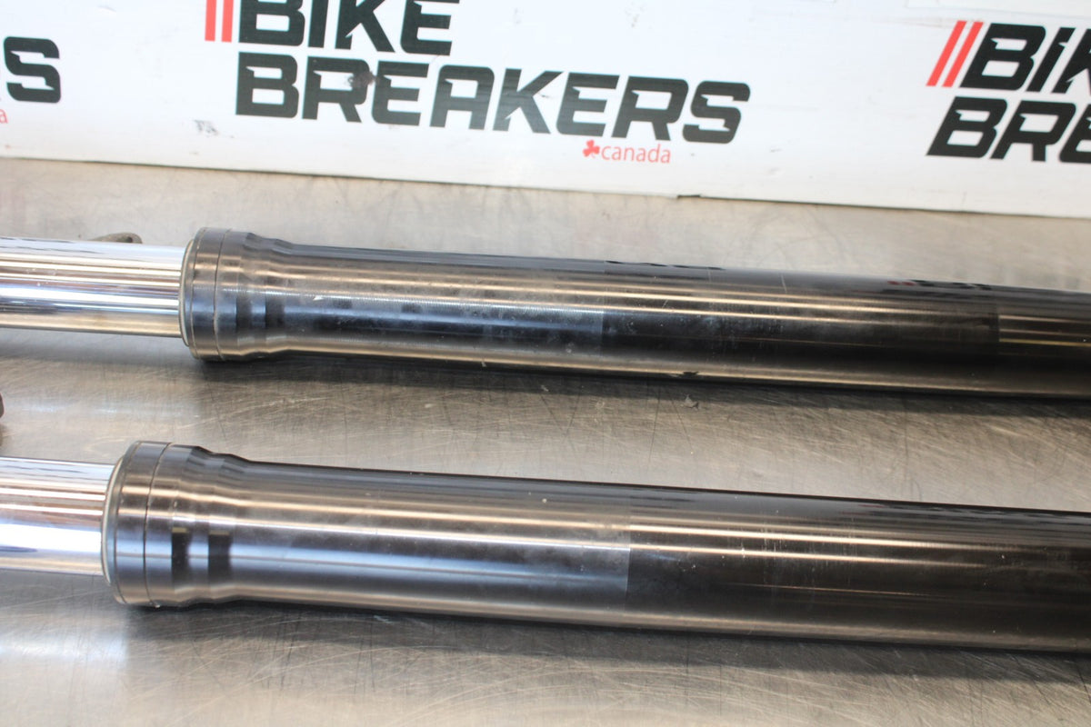 05 YAMAHA YZF R6 FRONT FORKS SHOCK SUSPENSION SET PAIR BB894