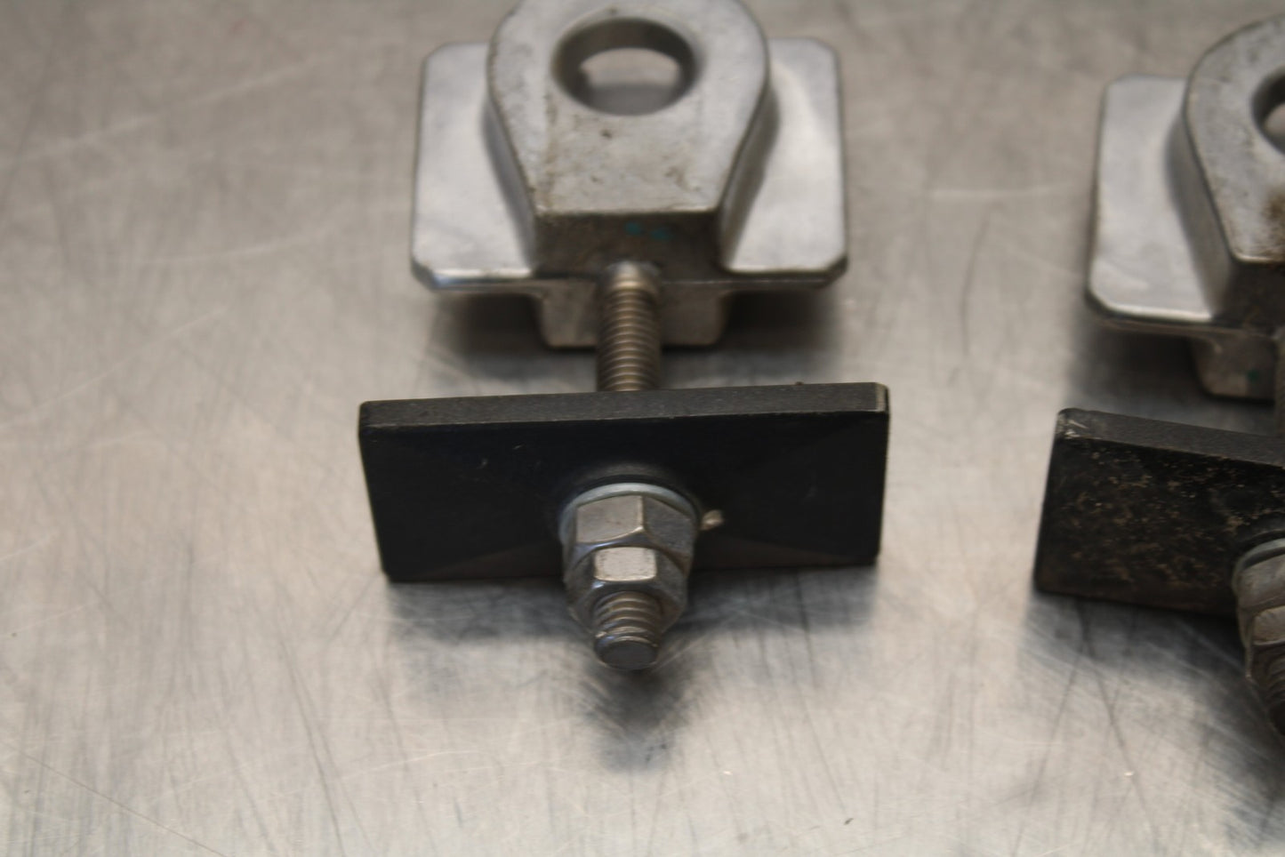 18-23 KAWASAKI NINJA 400 EX400 SWINGARM CHAIN TENSIONER ADJUSTMENT BB177