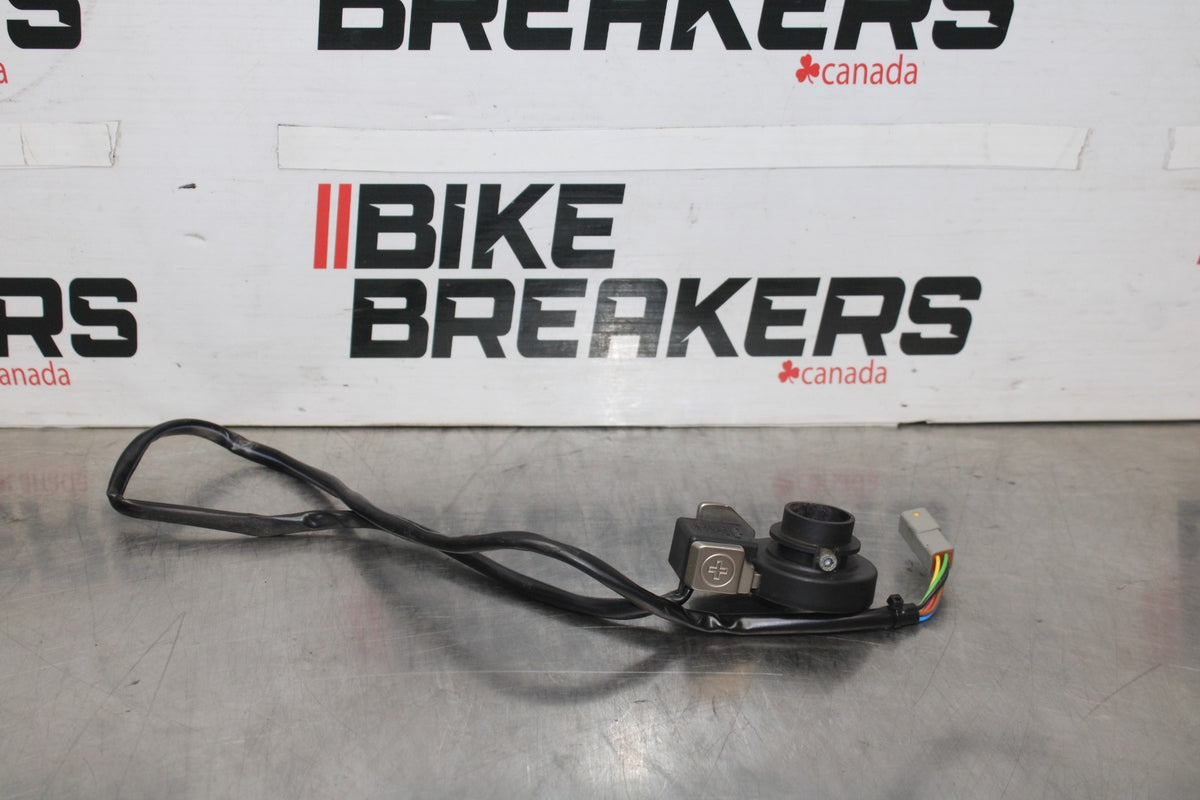 15 APRILIA RSV4 FACTORY APRC ABS LEFT CLIP ON HANDLE - + SWITCH BB901