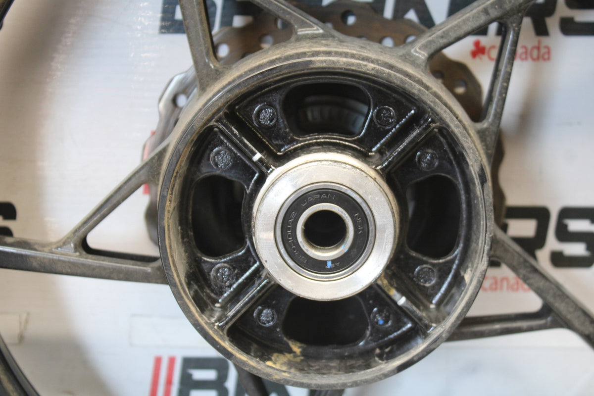 23 KAWASAKI NINJA 650 EX650 REAR WHEEL BACK RIM & ROTOR BB920