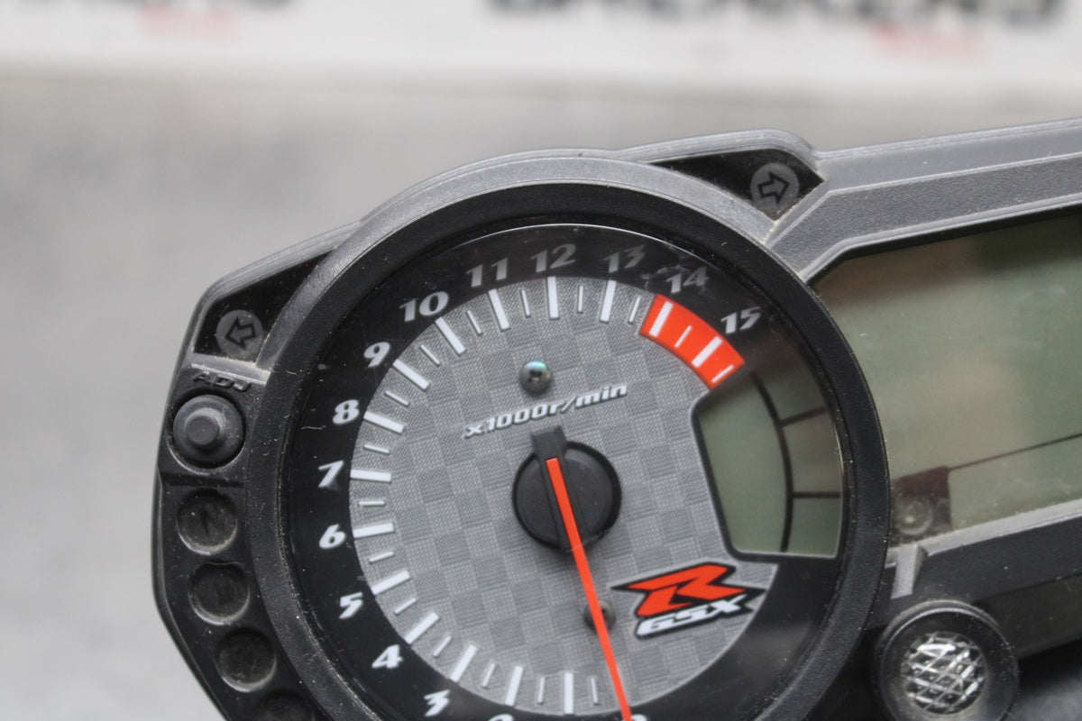 07-08 SUZUKI GSXR1000 SPEEDO GAUGES DISPLAY CLUSTER SPEEDOMETER TACHOMETER BB944