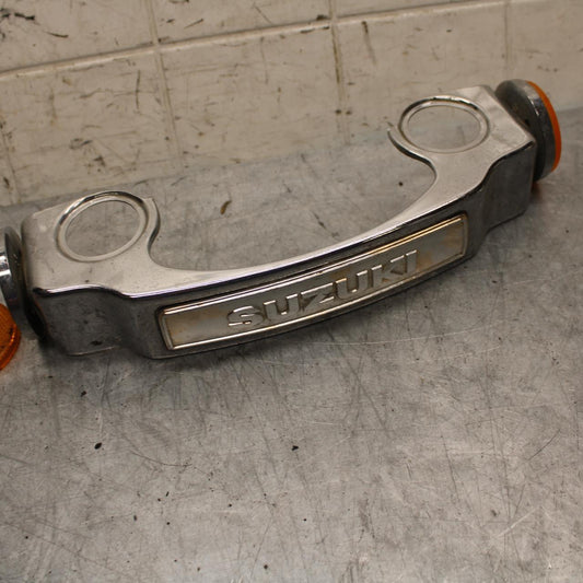 82-83 SUZUKI GS1100GL FRONT FORK COVER TOP GUARD SHIELD COWL  BB30