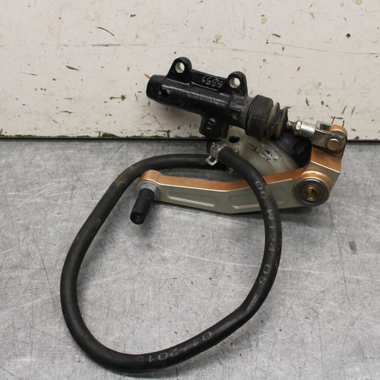 16-24 KTM 390 RC REAR BACK BRAKE MASTER CYLINDER W RESERVOIR BB648