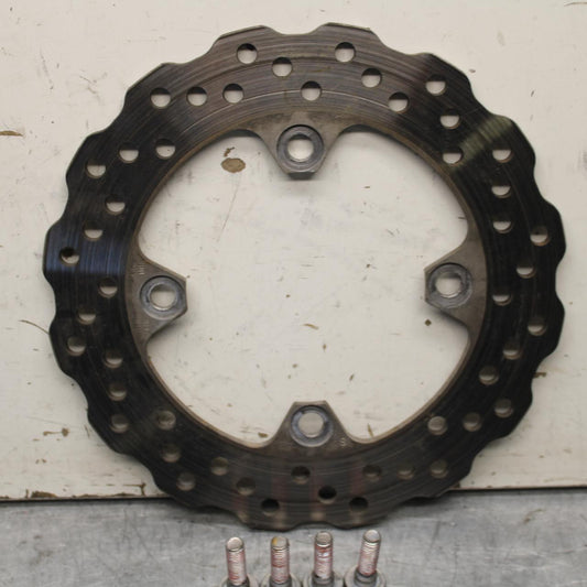 09-12 KAWASAKI NINJA ZX6R REAR ROTOR BACK BRAKE DISC 41080-0040 BB640
