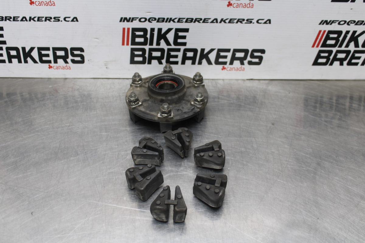 05 YAMAHA YZF R6 REAR HUB & SHOCK DAMPERS CUSH ABSORBERS BB858