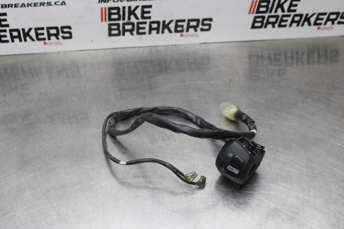 17-18 YAMAHA YZF R3 LEFT CLIP ON HANDLE HORN SIGNALS SWITCH SWITCHES BB813