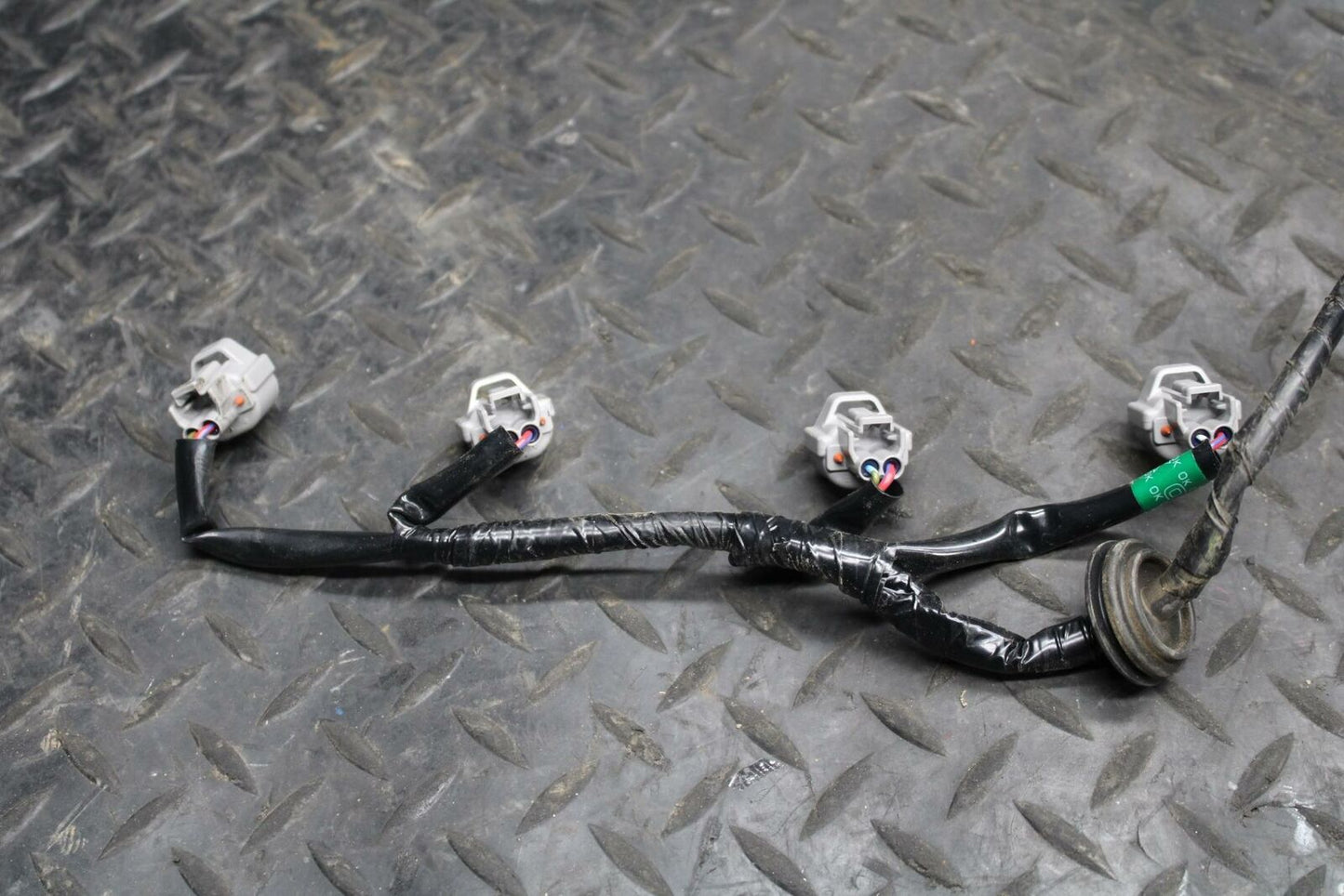 08-16 YAMAHA YZF R6 TOP INJECTOR WIRING HARNESS WIRE LOOM BB209