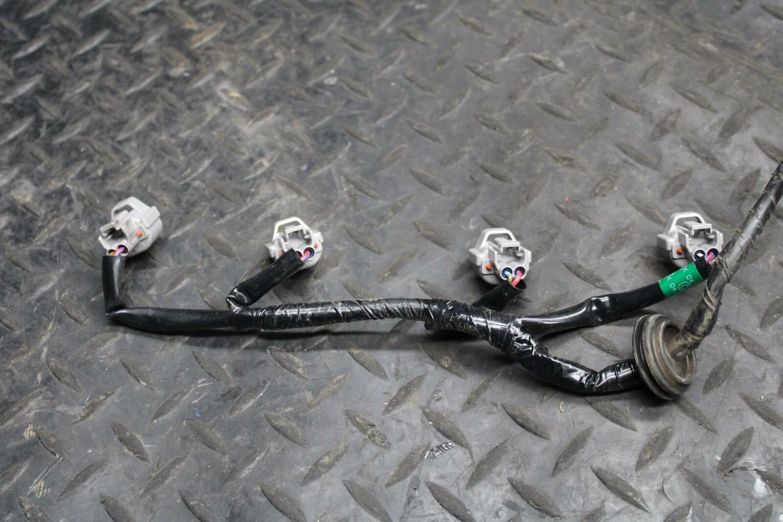 08-16 YAMAHA YZF R6 TOP INJECTOR WIRING HARNESS WIRE LOOM BB209