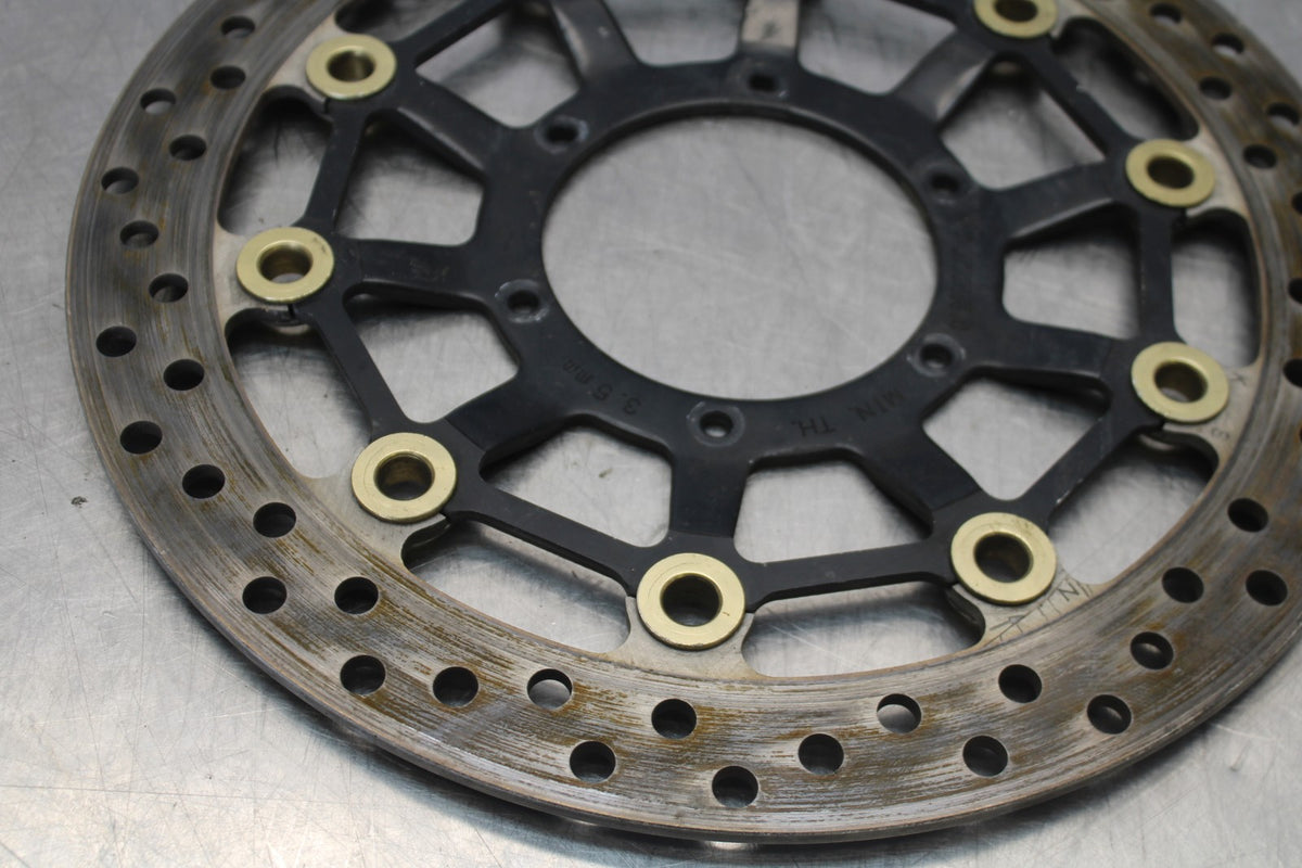 07-12 HONDA CBR600RR FRONT LEFT RIGHT BRAKE ROTORS DISCS BB689