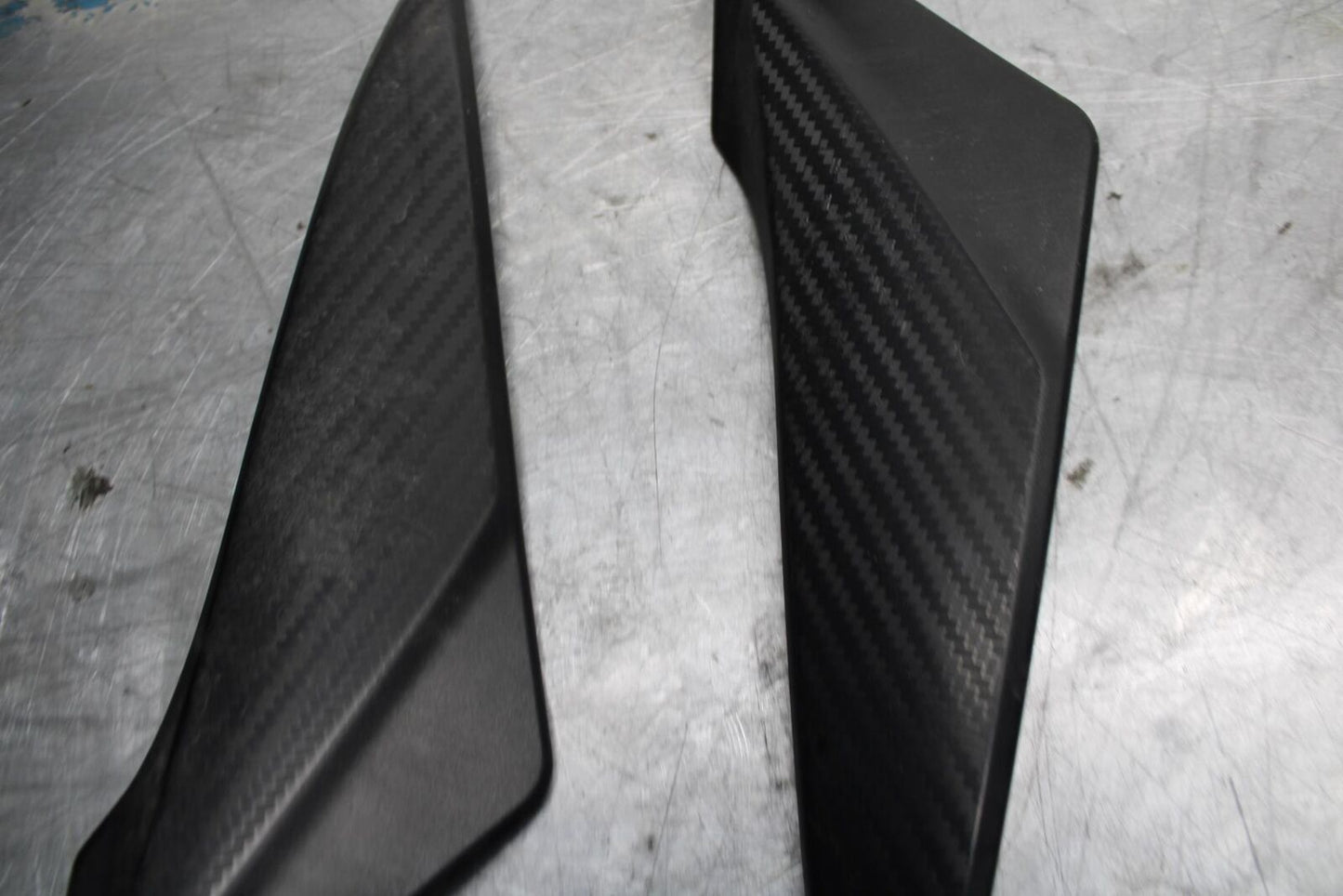 13 SUZUKI GSXR750 RIGHT LEFT GAS FUEL TANK PANELS COVERS TRIM SET COWLS  BB474