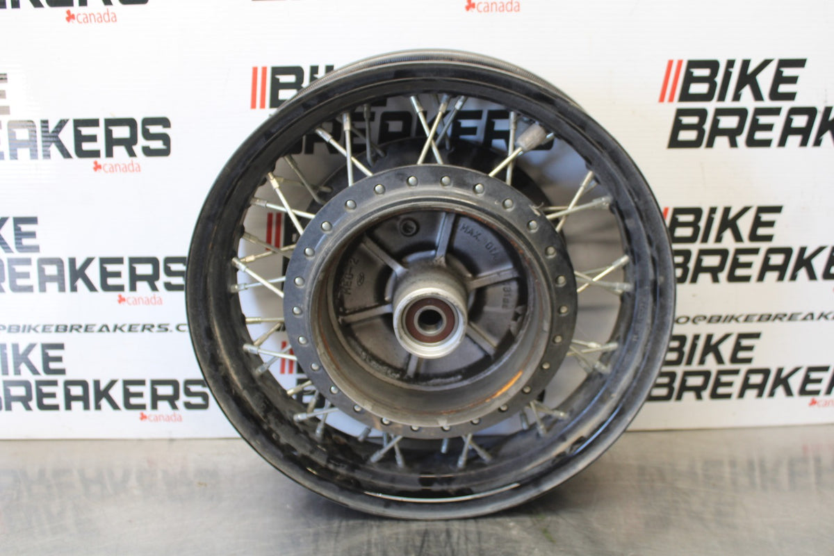 14 HONDA SHADOW 750 VT750C2B REAR WHEEL ACK RIM BB867