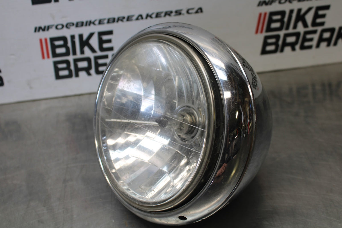 03 KAWASAKI VULCAN 1600 SINGLE HEADLIGHT HEAD LAMP LIGHT BB865
