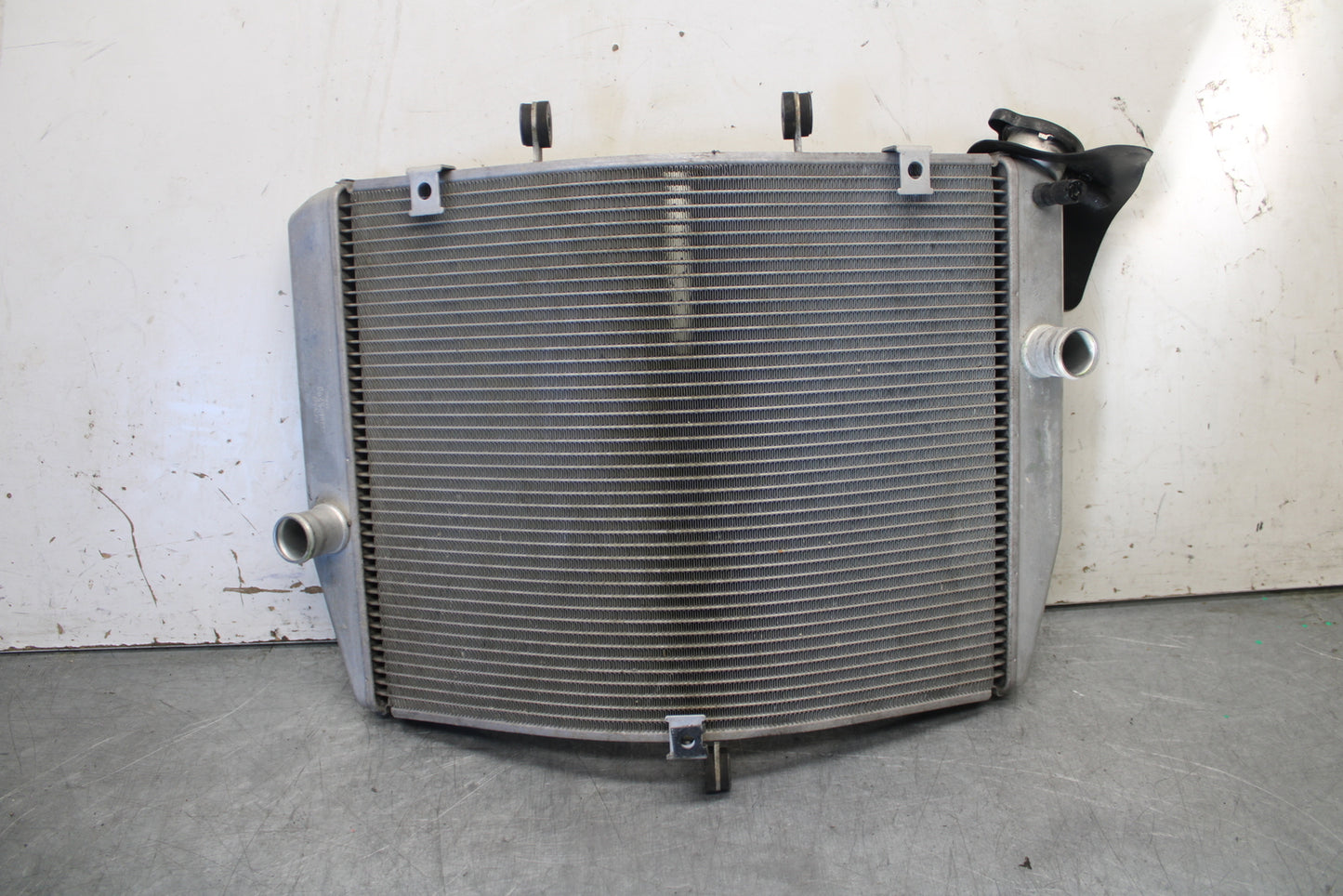 09-12 KAWASAKI NINJA ZX6R ENGINE RADIATOR MOTOR COOLER COOLING RADIATER BB698