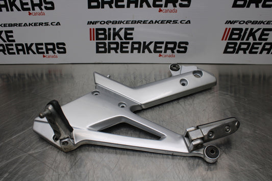 08 MOTO GUZZI BREVA 750 LEFT REARSET REAR SET DRIVER FOOT PEG REST STOP BB154