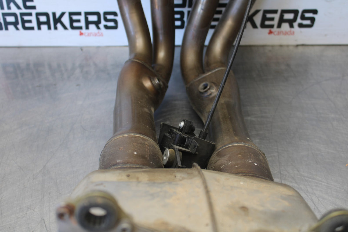 14 BMW S1000R EXHAUST HEADER PIPES MANIFOLD BB604