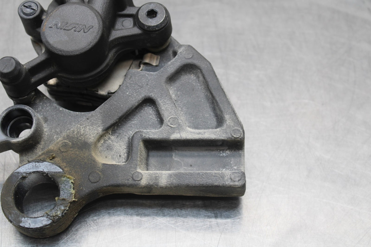 19-23 KAWASAKI NINJA ZX6R REAR BACK BRAKE CALIPER W MOUNT BRACKET BB188