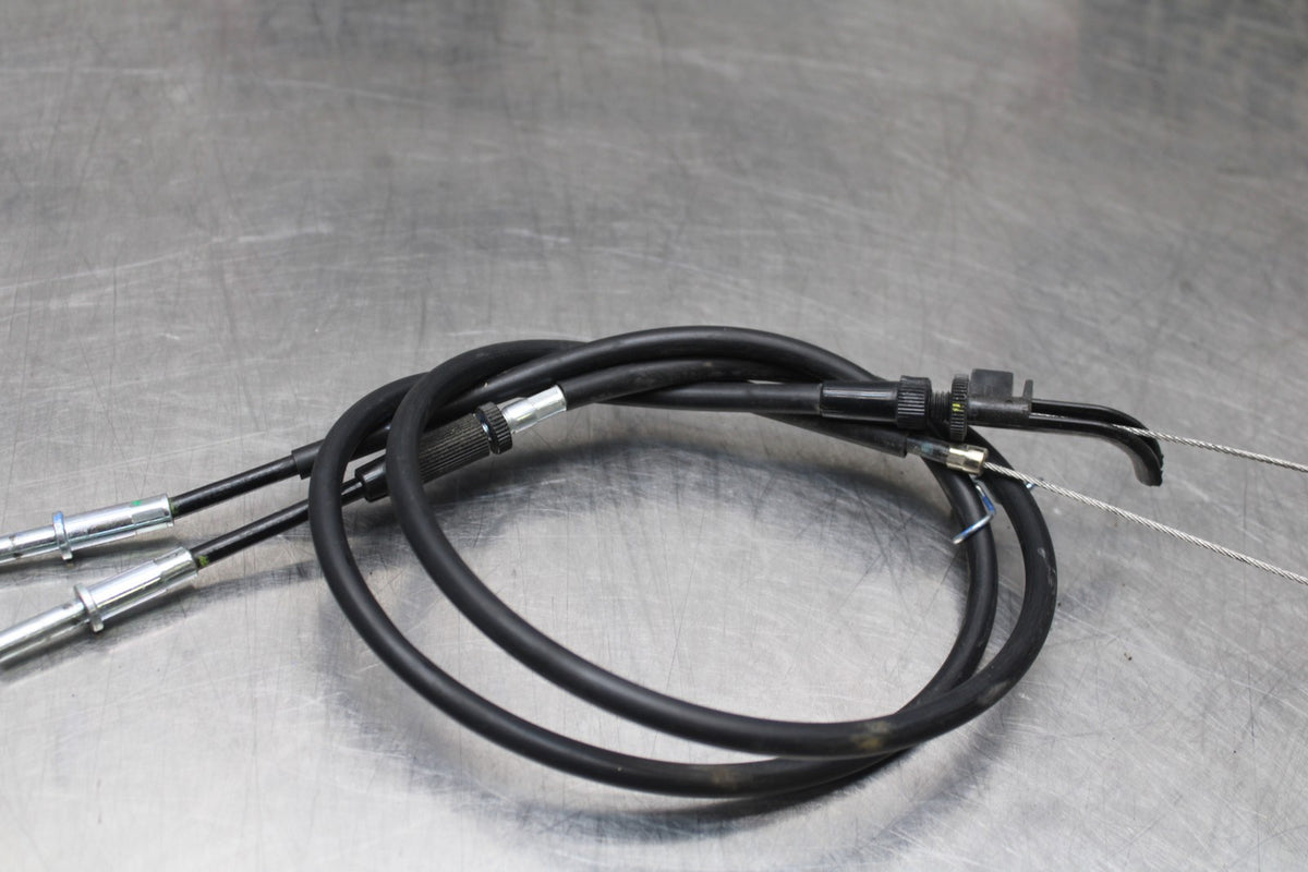 24 KAWASAKI NINJA 500 ABS THROTTLE CABLES LINES BB818