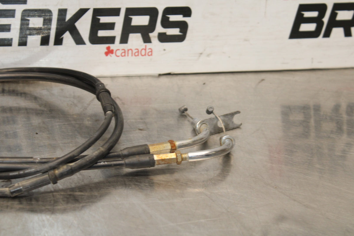 97 KAWASAKI VULCAN 1500 VN1500D CLASSIC THROTTLE CABLES LINES BB936