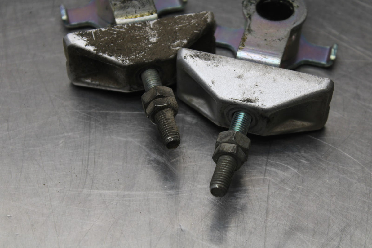 18 HONDA CB500F SWINGARM CHAIN TENSIONER ADJUSTMENT BRACKETS  BB861