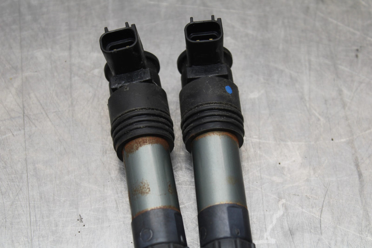 13-17 KAWASAKI NINJA 300 EX300 ABS IGNITION COILS COIL SPARK PLUG CAPS BB187