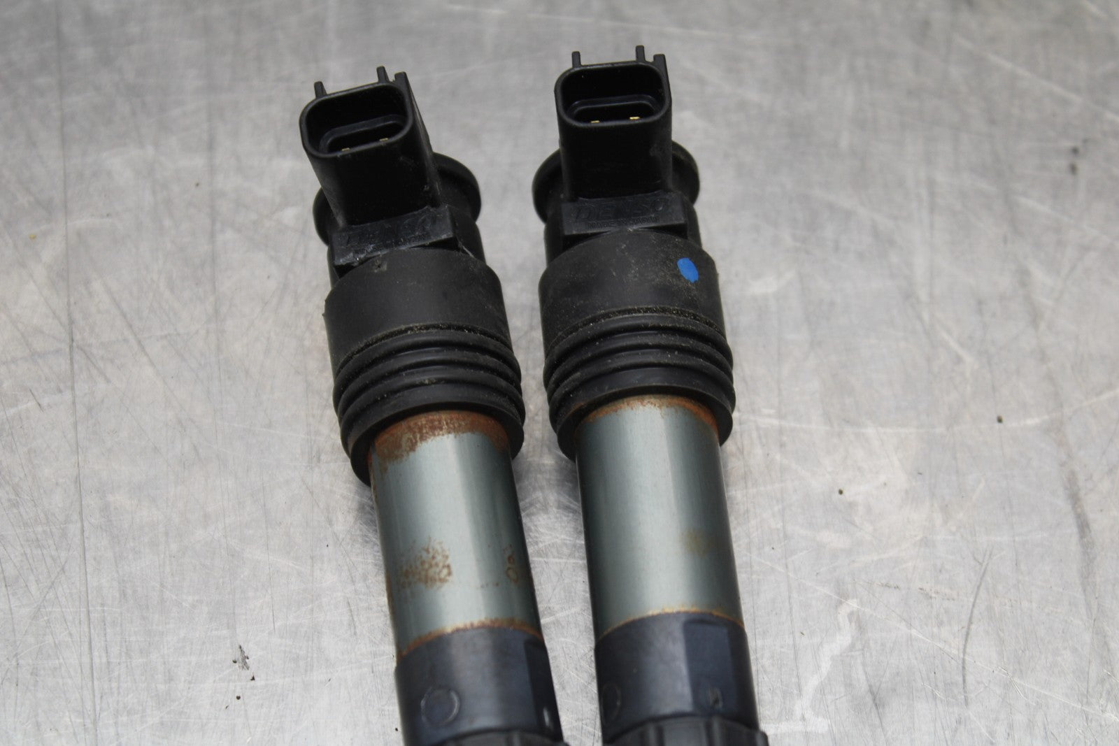 13-17 KAWASAKI NINJA 300 EX300 ABS IGNITION COILS COIL SPARK PLUG CAPS BB187