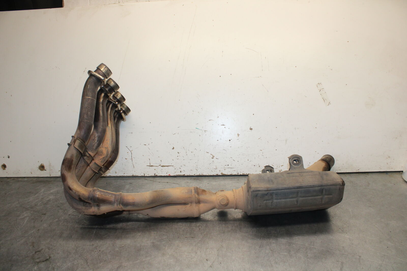 11-24 SUZUKI GSXR750 EXHAUST HEADER PIPES MANIFOLD 14100-15J00 BB714