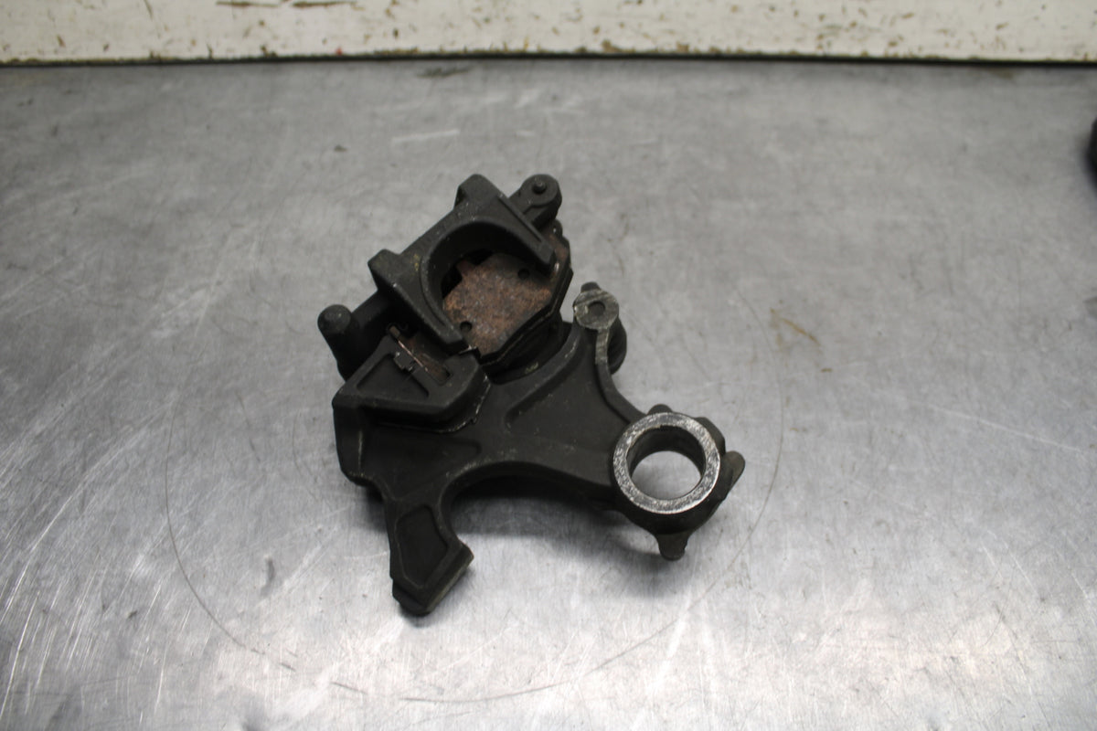 08-10 SUZUKI GSXR 600 REAR BACK BRAKE CALIPER W MOUNT BRACKET BB116