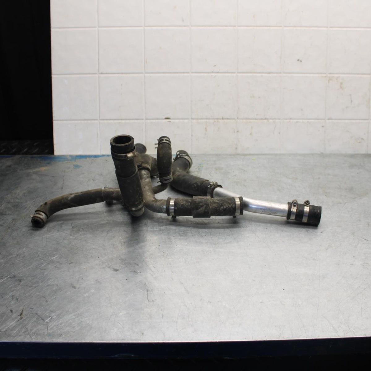 07 YAMAHA YZF R6 2c0 RADIATOR HOSES ENGINE COOLANT WATER PIPES HOSE KIT SET BB42