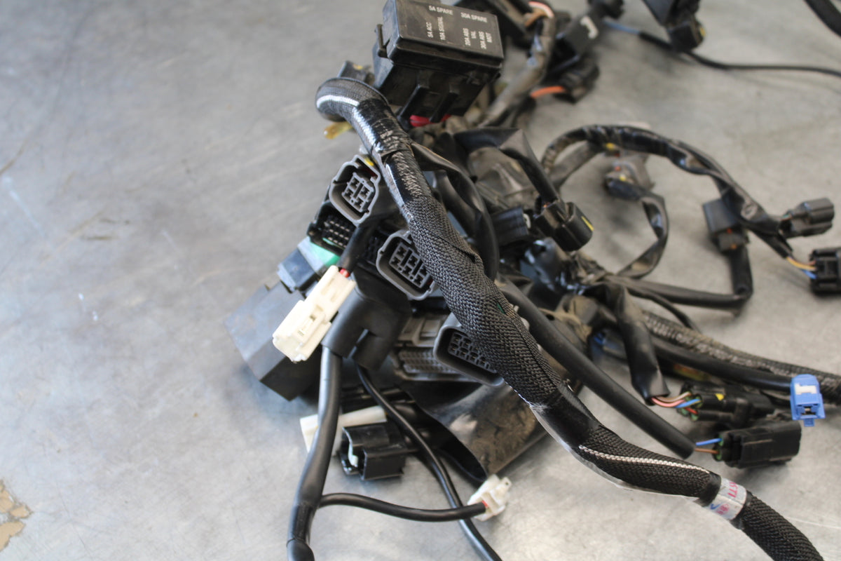 18-23 KAWASAKI NINJA 400 MAIN ENGINE WIRING HARNESS MOTOR WIRE LOOM BB679