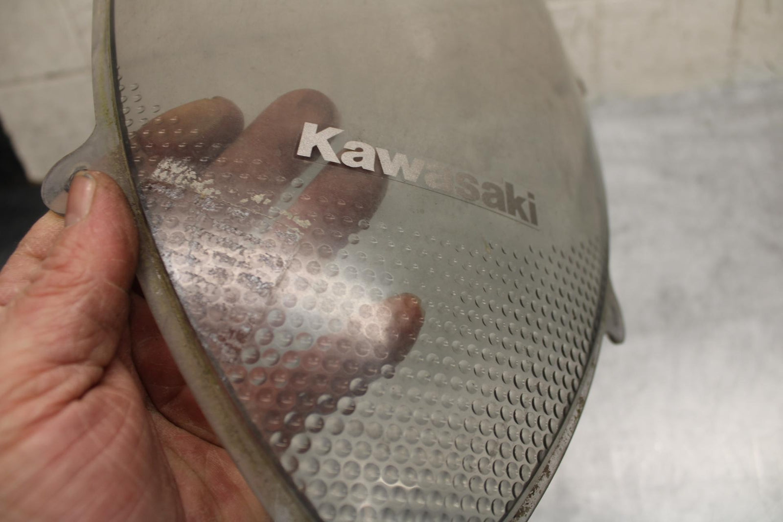 08-12 KAWASAKI NINJA 250R EX250J FRONT WINDSHIELD WINDSCREEN  BB496