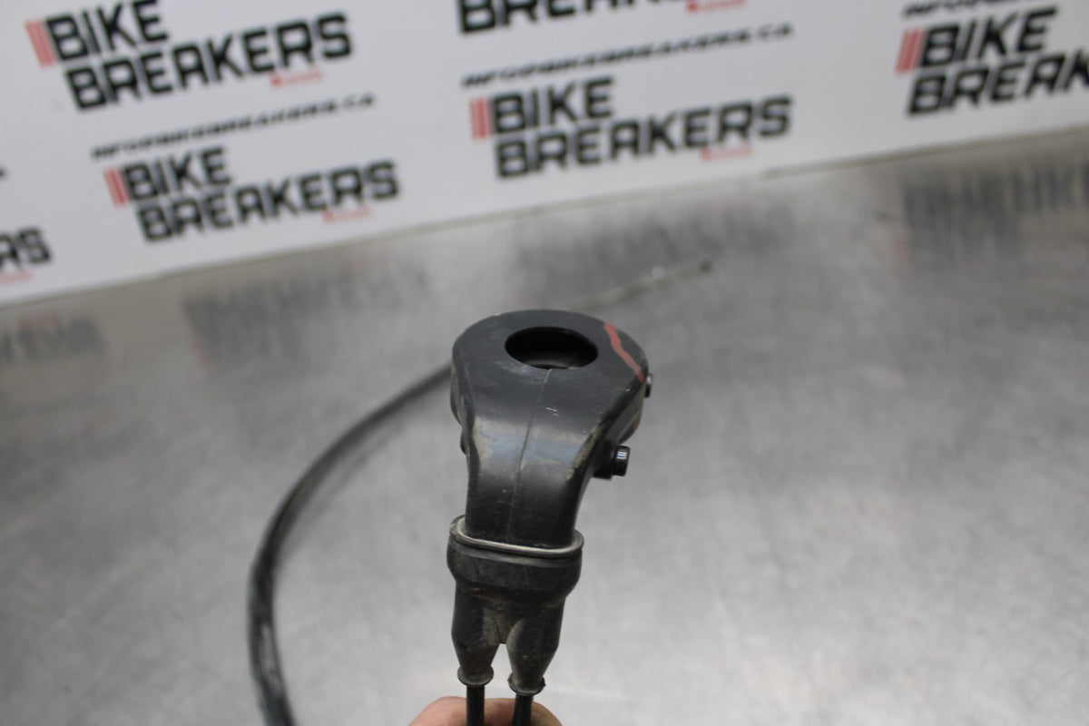 19-23 KAWASAKI NINJA ZX6R THROTTLE CABLES LINES BB188
