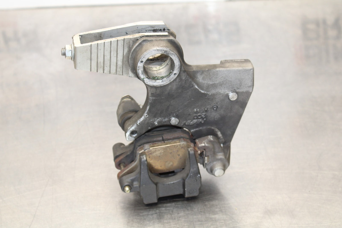 06-07 YAMAHA YZF R6 REAR BACK BRAKE CALIPER W MOUNT BRACKET BB763