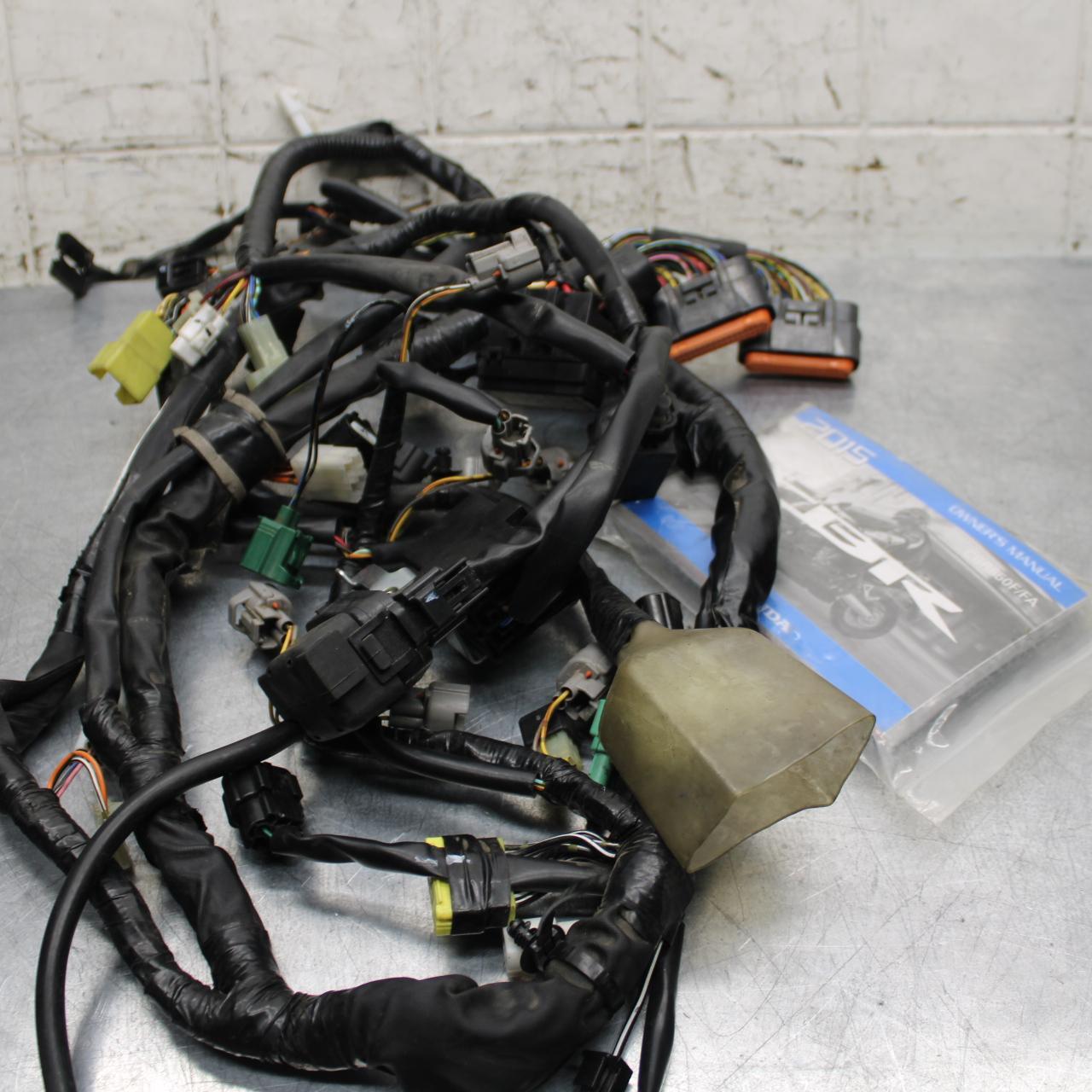 2015 Honda CBR650F MAIN ENGINE WIRING HARNESS MOTOR WIRE LOOM BB573