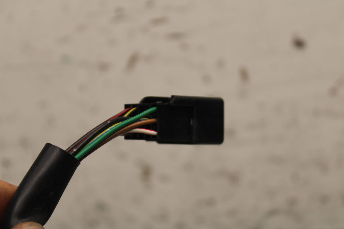 09-12 KAWASAKI NINJA ZX6R LEFT CLIP ON HANDLE HORN SIGNALS SWITCH SWITCHES BB110