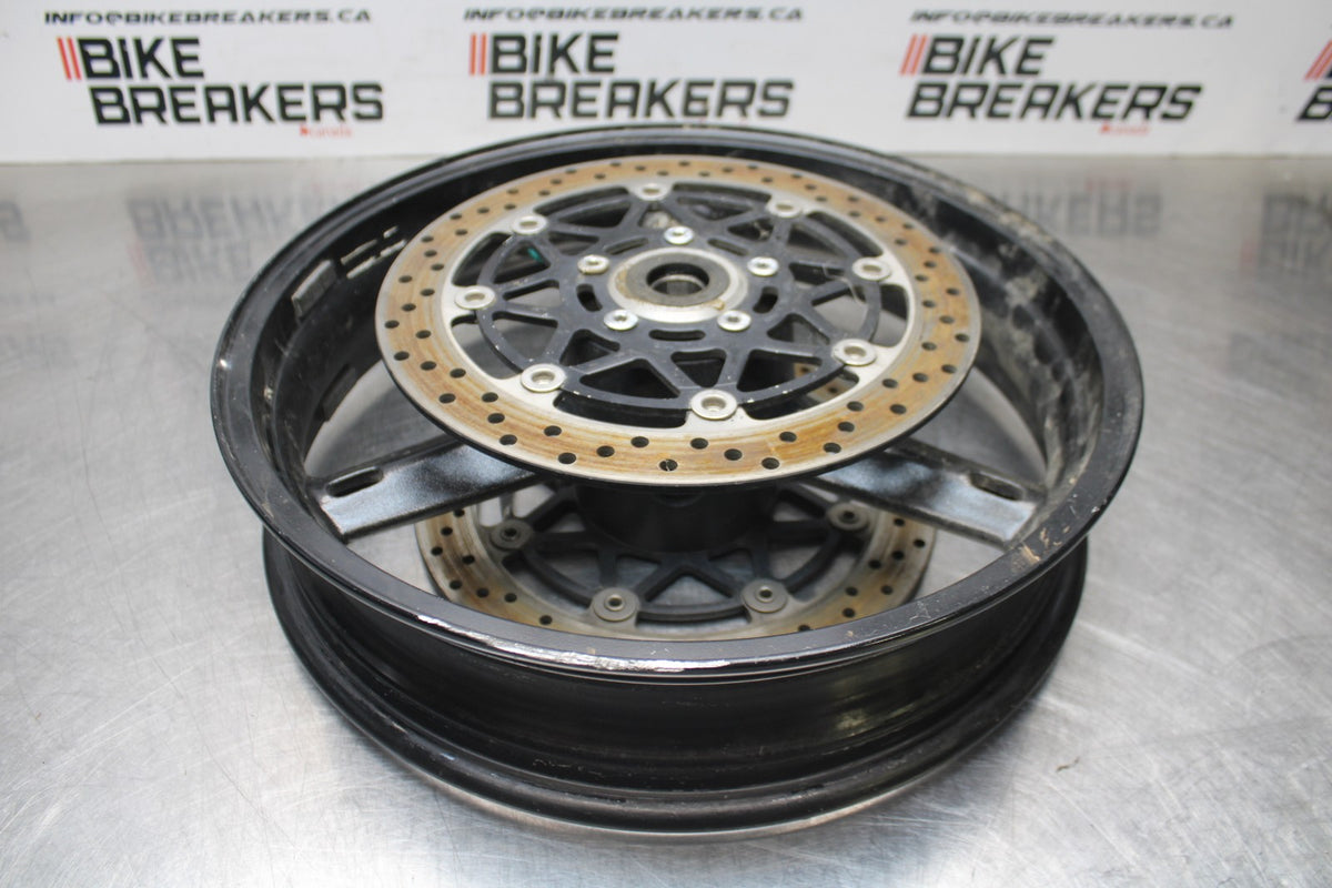 04-05 SUZUKI GSXR600 FRONT WHEEL FRONT RIM & ROTORS BB792