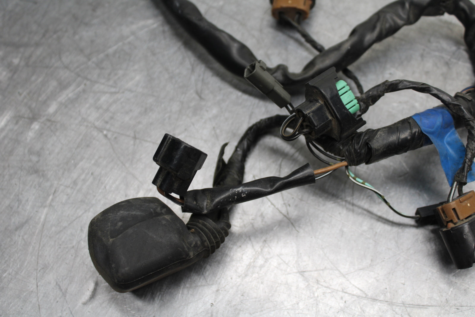 08-10 SUZUKI GSXR 600 HEADLIGHT SPEEDO GAUGES WIRING HARNESS WIRE LOOM BB753